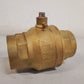 RB 3" Brass Ball Valve CW510L | DN80 PN16 | LF 600 WOG | 20