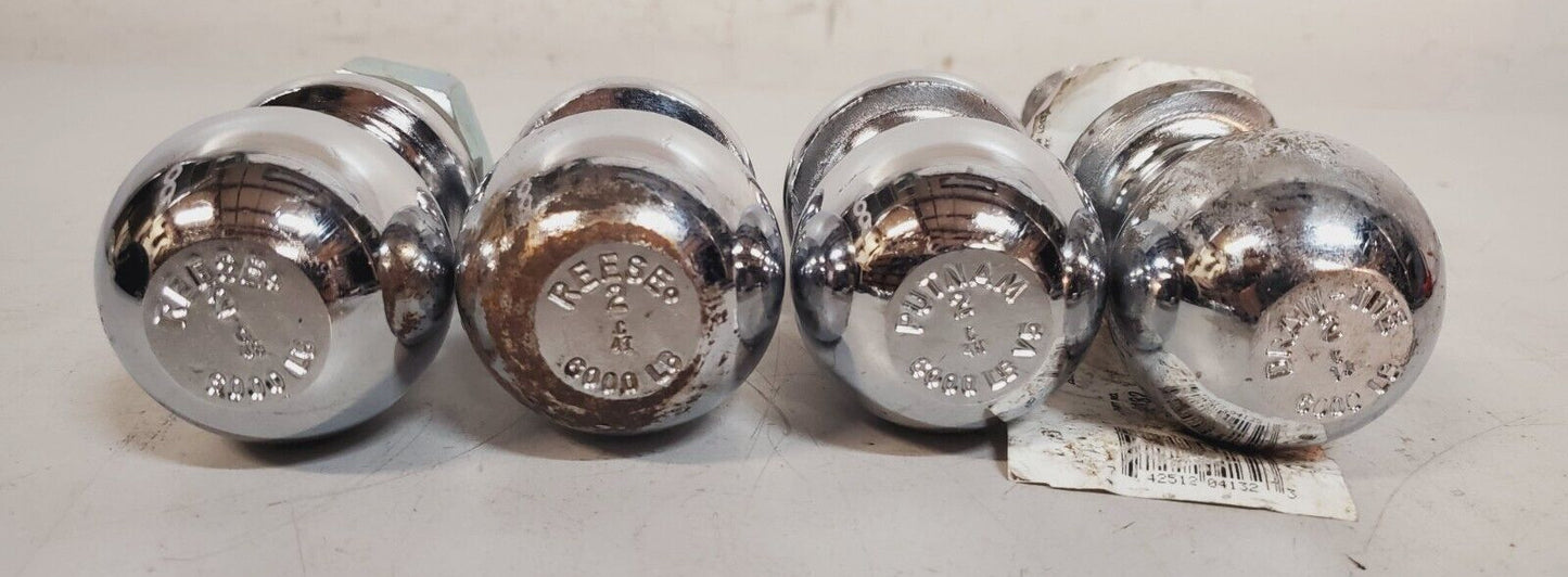 6 Qty. of Mixed Trailer Hitch Balls 2" | 6000 & 7000 Lb (6 Qty)