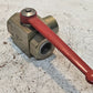 Anchor Flange 3-Way Block Body Threaded Valve AE3LN1-11DB | 5075 PSI