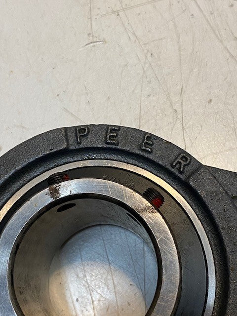 PEER 2-Bolt Flange Bearing FT212 UC212-36 | 57mm Bore 9-3/4" L 5-1/2" W