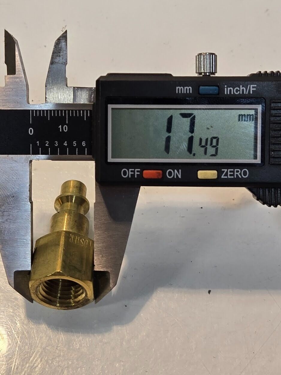 21 Quantity of Foster 11-3B 1/4" Male Quick Connect Couplers 1/4" FPT (21 Qty)