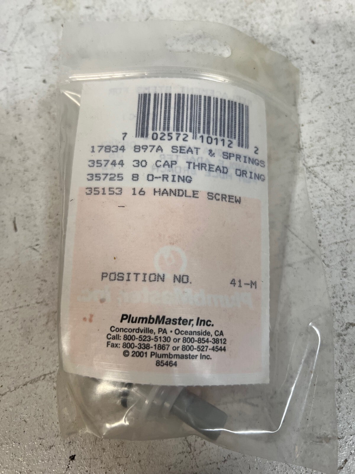 2 Plumb Master Delta Replacement Stems 10112 | 41-M