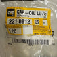 CATERPILLAR CAT DOZER PIVOT SHAFT OIL LEVEL CAP - 221-0812 - NEW