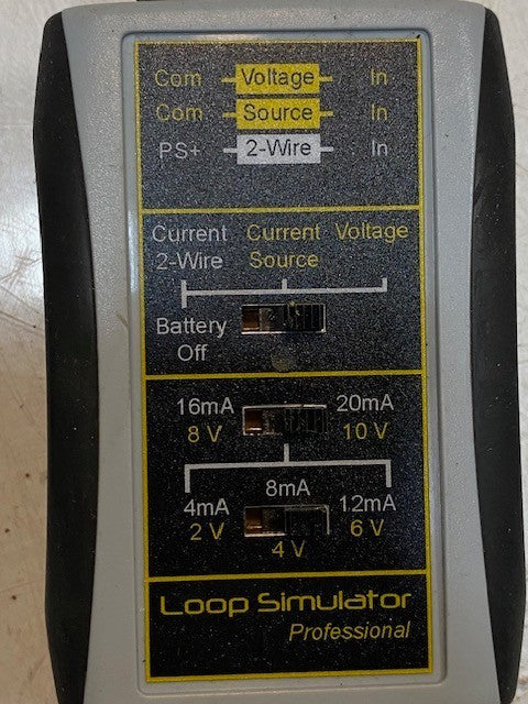 Professional Loop Simulator 4-20mA SIM-ALP