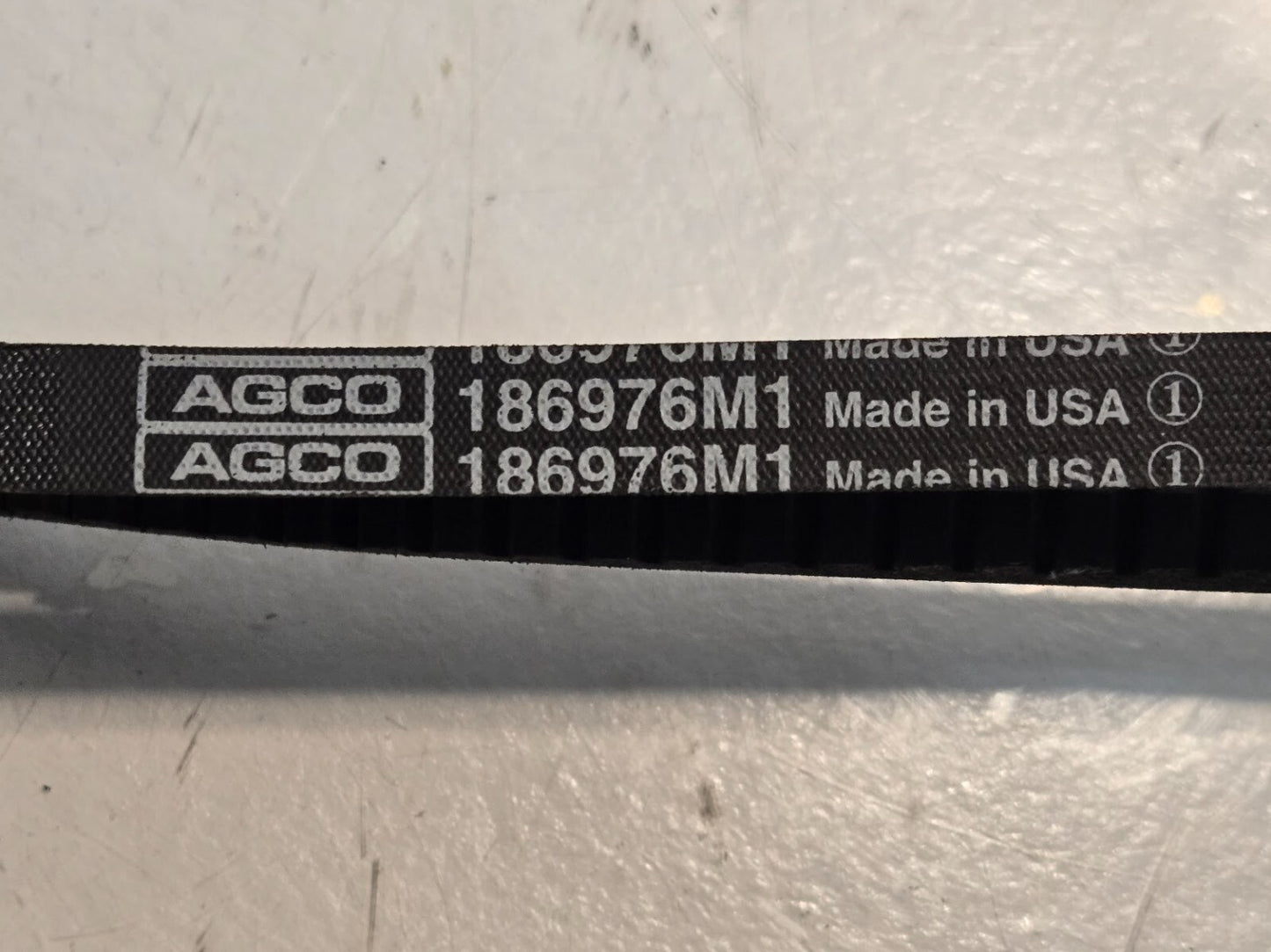 Agco Fan Belt 186976M1 for Massey Ferguson | 49" Belt 1/2" Wide | 1919