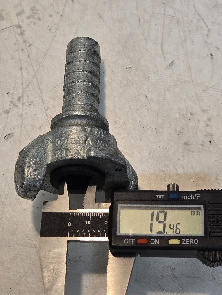 5 Quantity of Dixon Air King AM6 2 Lug Universal Air Coupling 3/4" Barb (5 Qty)