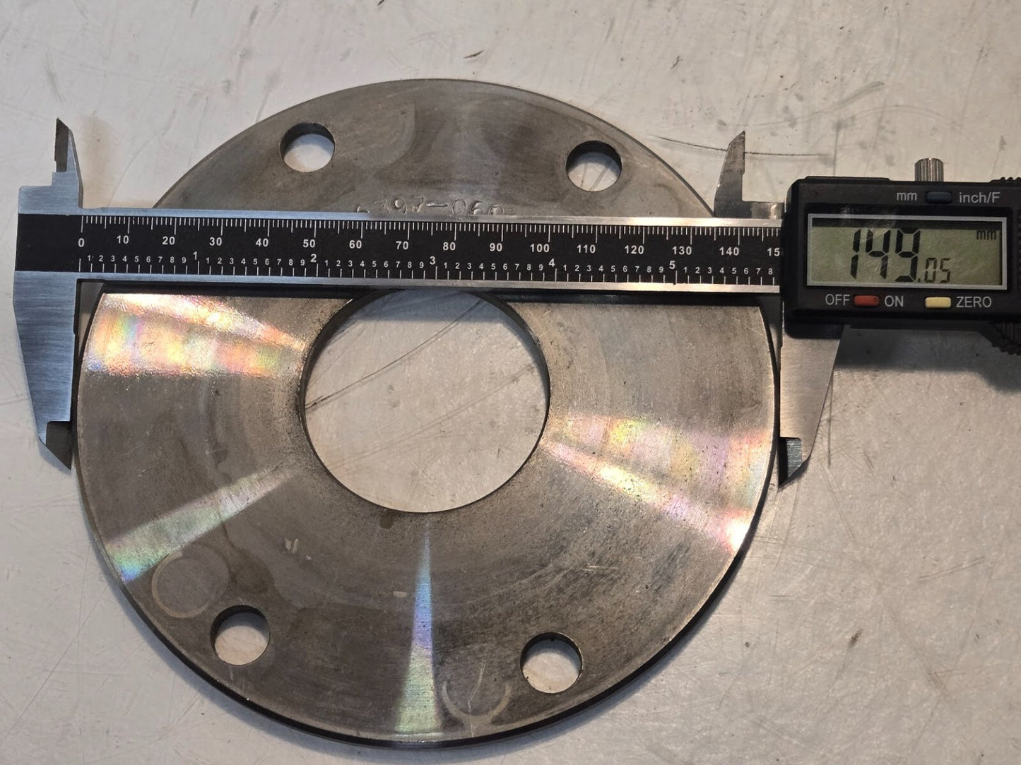Pump Retainer Plate TS-6397-0603-00 for TSC | 149 mm OD | 12mm Mounting Holes