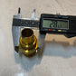 10 Quantity of Hydraulic A-12 Hex Fittings 17mm Nose 15mm ID 27mm Thread 18mm ID