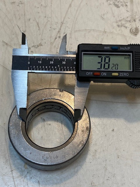 2 Quantity of T149 Thrust Roller Bearings 38x66x19mm (2 Quantity)