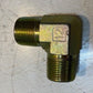 15 Quantity of 90 Degree Elbow Male to Male Pipe Fittings 12 | 27mm Thread