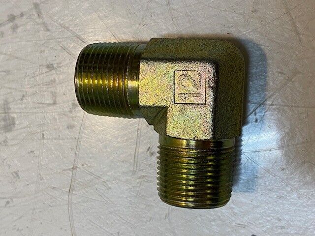 15 Quantity of 90 Degree Elbow Male to Male Pipe Fittings 12 | 27mm Thread