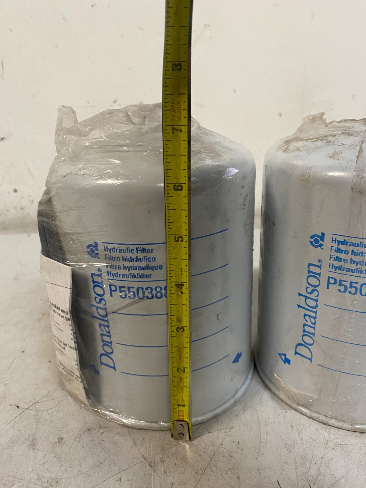 2 Quantity of Donaldson P550388 Spin-On Hydraulic Filters (2 Quantity)