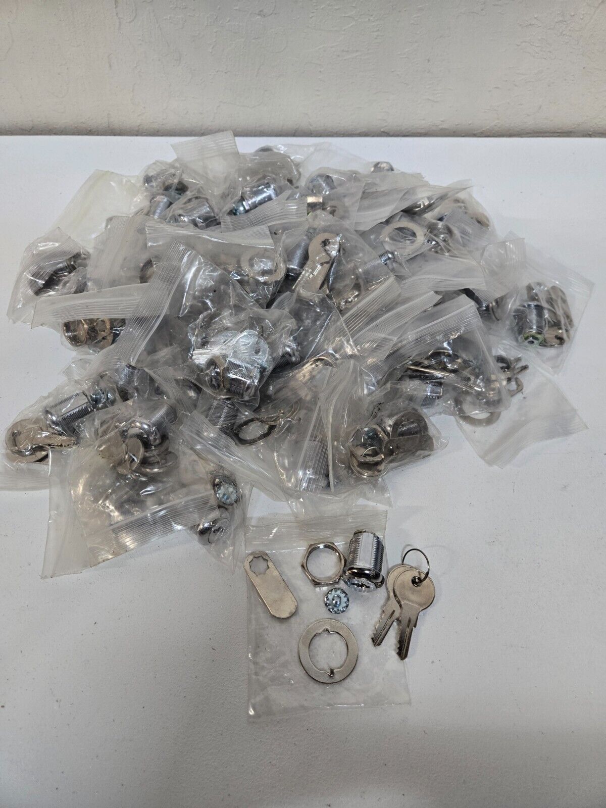 66 Quantity of 7/8" Single Bitted Locks (Qty 66)