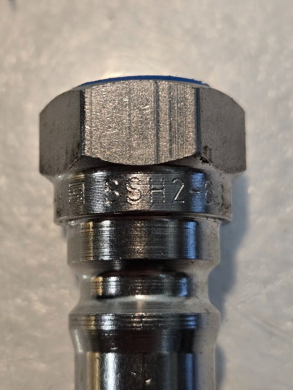 3 Quantity of SSH2-63 1/4" Hydraulic Quick Connect Fittings for Parker (3 Qty)