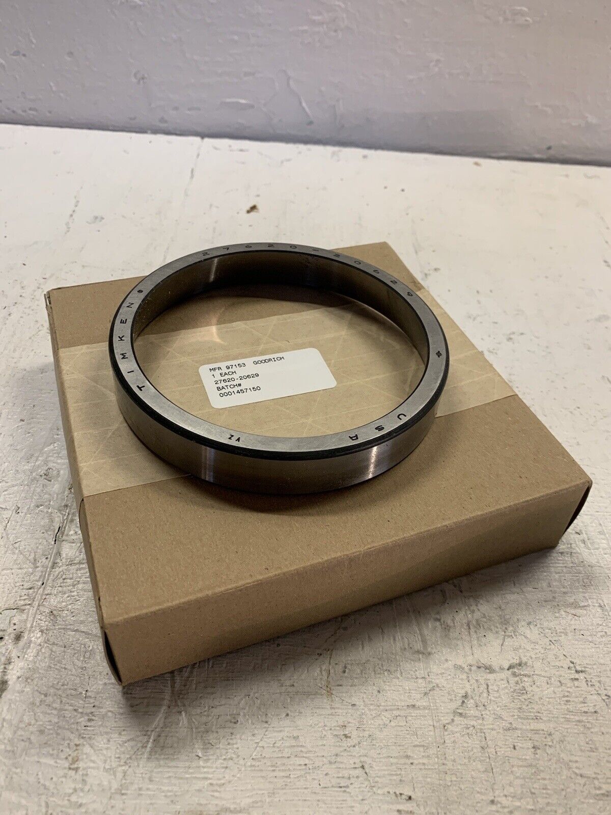 Timken 27620 FAA-PMA Tapered Rolling Aircraft Bearing - FREE SHIPPING