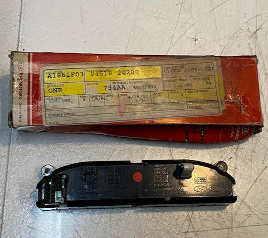 Genuine Kia Clock Assembly-Digital 94510-2G200 | 94510-2G010