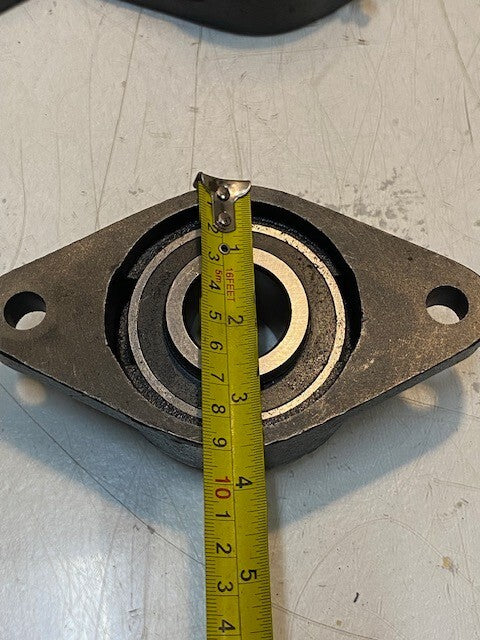 3 Quantity of IPTCI 2-Bolt Flange Bearings FL207 UC207-20 | 32mm Bore (3 Qty)