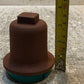 PTO Cap 25mm Square Top 54mm Main 78mm OD 66mm Thread 3-1/2" Tall