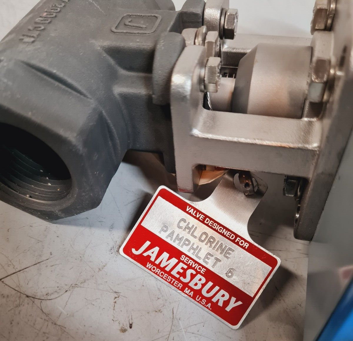 Jamesbury Valve Actuator VPVL200 SR6 BC | SR6 B C | 80 PSI | 16.7FT-LBS