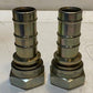 2 Quantity of Hydraulic Hose Fittings 4-1/4" H 33mm OD 23mm ID 50mm Hex (2 Qty)