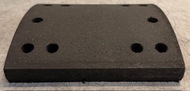 Set Of 4 Abex EL4709D-5165-2 Friction Drum Brake Shoe Lining Heavy Duty