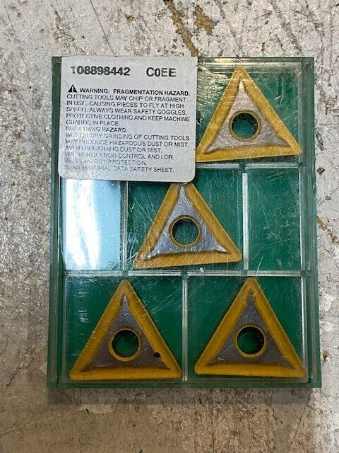 Widia Pack of 5 Carbide Inserts TN7135 | TNMG270612-5 | TNMG543-5 | 123662736