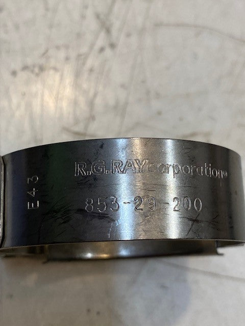 5 Quantity of R.G.Ray 853-29-200 T-Bolt Clamps (5 Quantity)