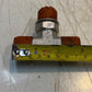 Parker 429334 Hydraulic Hose Line Tee Fitting Connector 22mm Thread 12mm ID