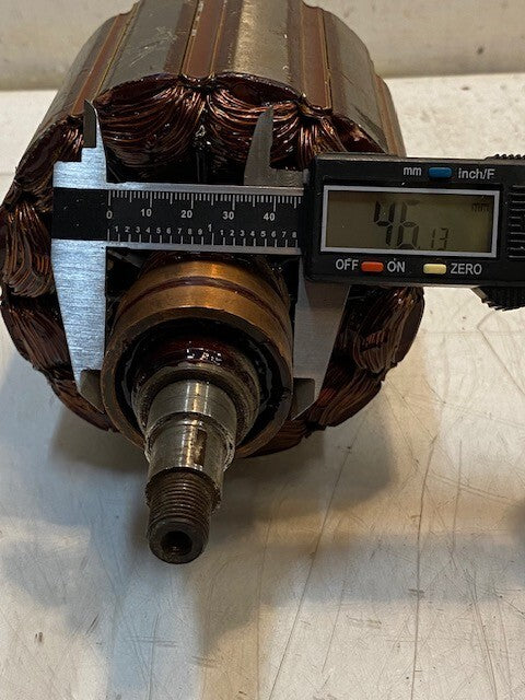Actuator Motor Rotor Generator 12" L 4-3/4" OD 19mm Thread 13mm Thread