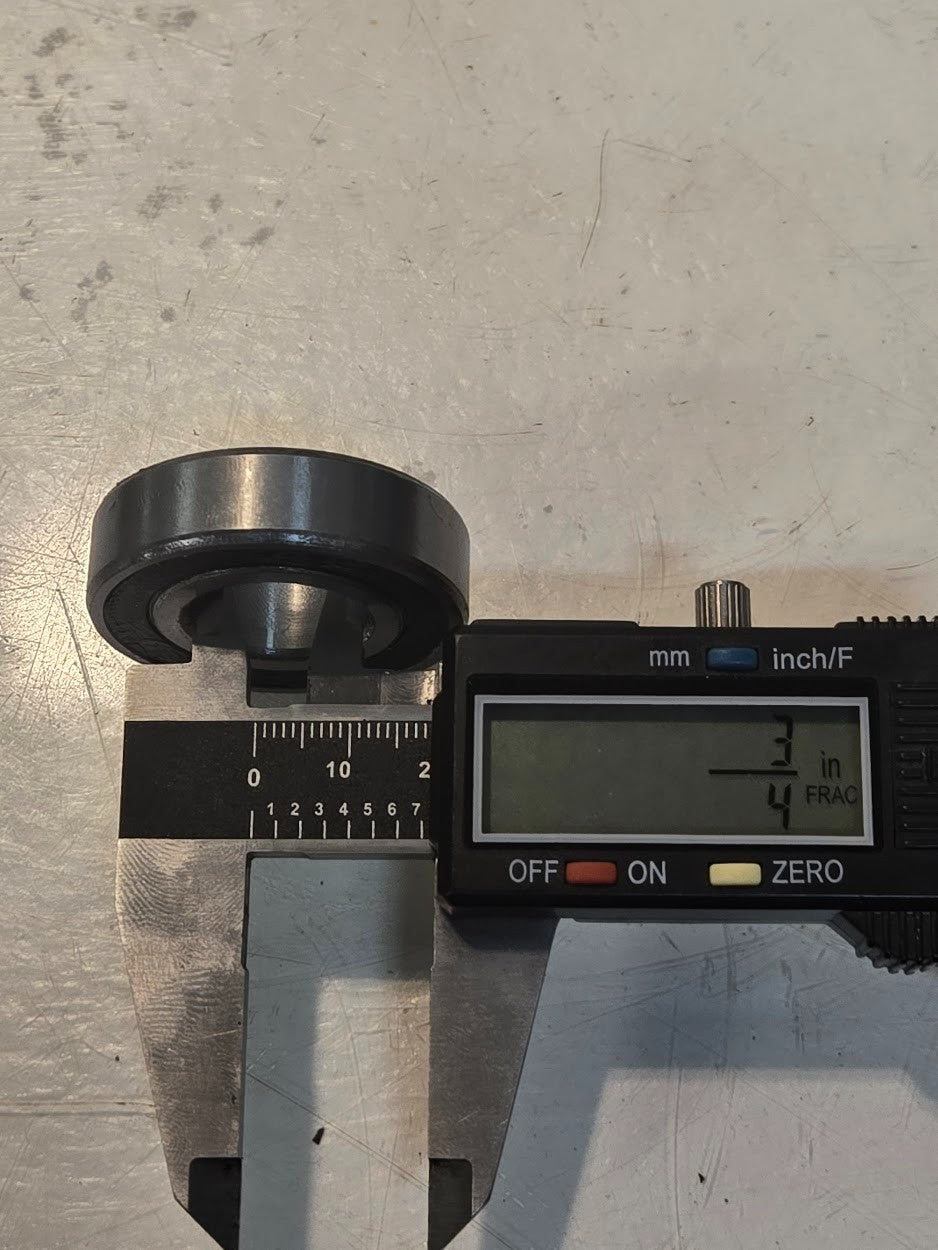 9 Quantity of Ball Bearings R12-RS | 1-5/8" OD x 3/4" Bore x 7/16" Thick (9 Qty)