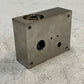 6 Qty of C22 CO IN OUT Aluminum Valve Subplates 3-1/2" x 2-3/4" x 1-1/4" (6 Qty)