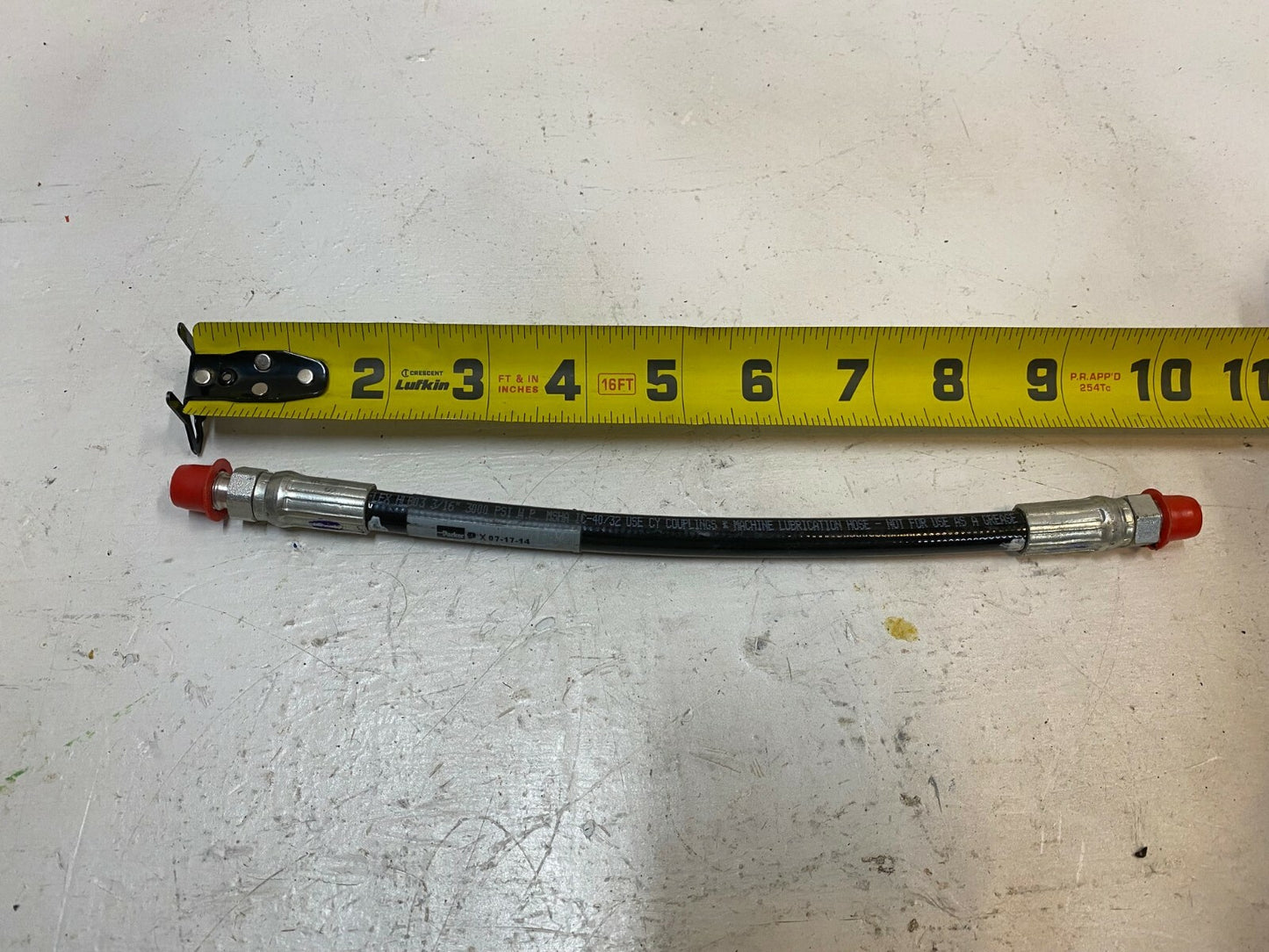 Parker AE45813 | PX07-17-14 Hydraulic Lube Hose for John Deere