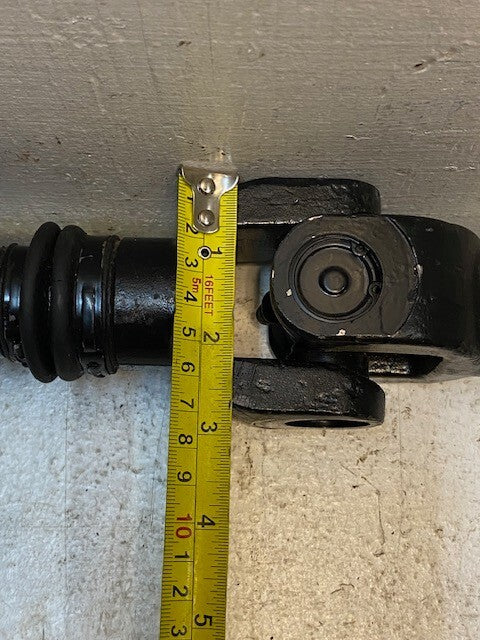 Driveshaft 12" Long 2-3/4" W 20-Spline 27mm Bore 34mm Shaft