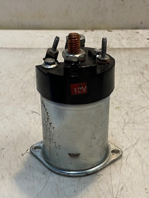 Solenoid 7-575 | 12V | 4-3/4" Tall 60mm OD 9mm Thread 4mm Thread