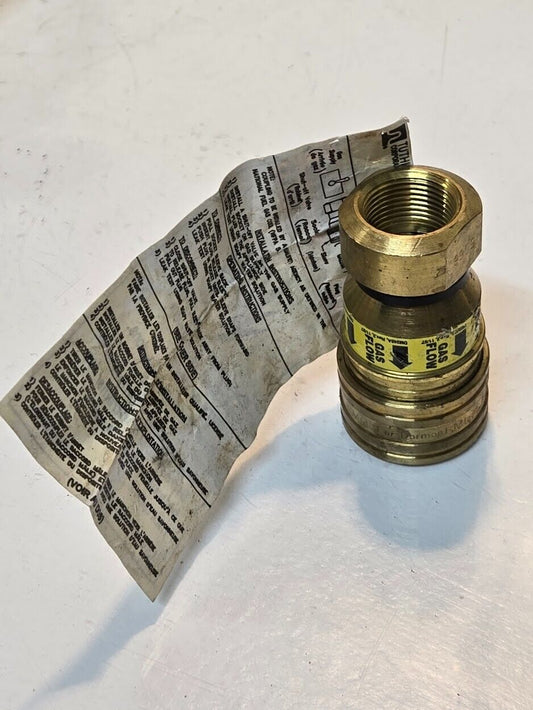 Dormont Mfg B-75-S Quick Disconnect Gas Valve | 9909 | 100-150B | REV_ 8/98