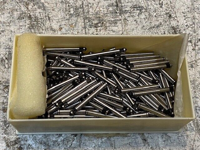 2.2 lb Box of Approx. 500 Roller Rod Pins 32mm Long 3mm Dia. 550546, 42672/22