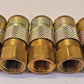 5 Qty. of Milton Kwik Change "T" Style Couplings 3/8" MNPT Brass (5 Qty)