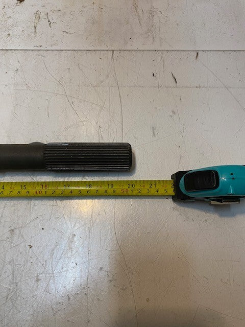 Transmission Output Shaft 20" Long 33mm End 31-Spline 39mm OD