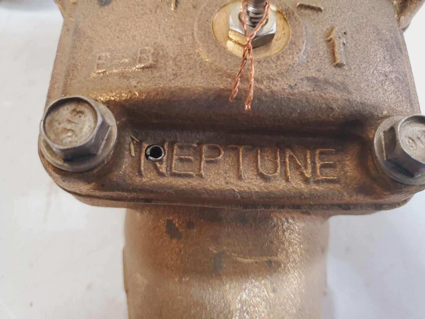 Neptune Bronze Water Turbine Meter 70148384 | 2" HP AWWA Class II