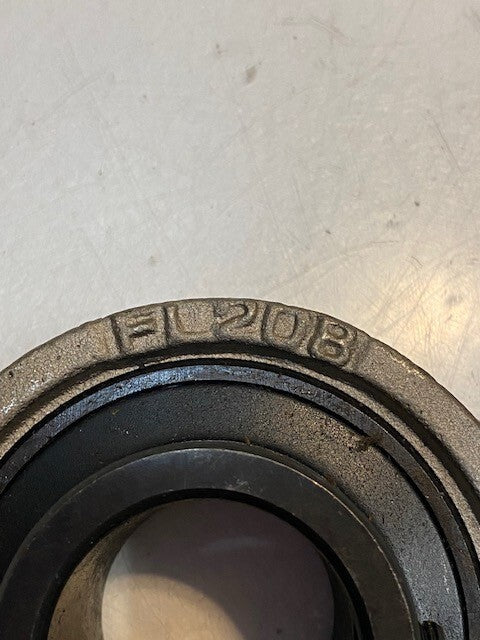 IPTCI 2-Bolt Flange Bearing FL208 | 38mm Bore 6-3/4" L 3-3/4" W 13mm Bolt Holes