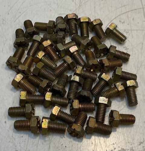 44 Quantity of CP8 Hex Head Screw Bolts 1-1/8" (30mm) L 12mm Thread (44 Qty)