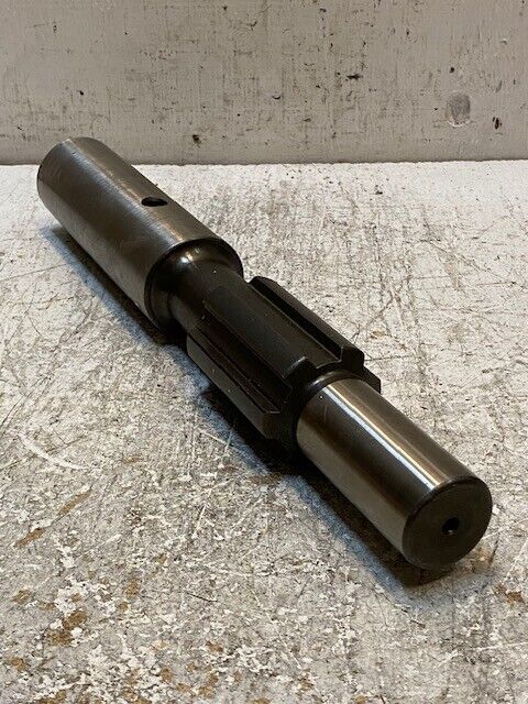 Gear Shaft 6-Spline 15-1/2" Long 55mm OD 38mm End 35mm ID