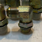 19 Quantity of 90 Degree Elbow Hydraulic Pipe Fittings 12 | 27mm Thread 15mm ID