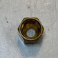 6lb Bag of Compression Fitting Hex Nuts 10mm L 11mm W 5mm ID 8mm Thread