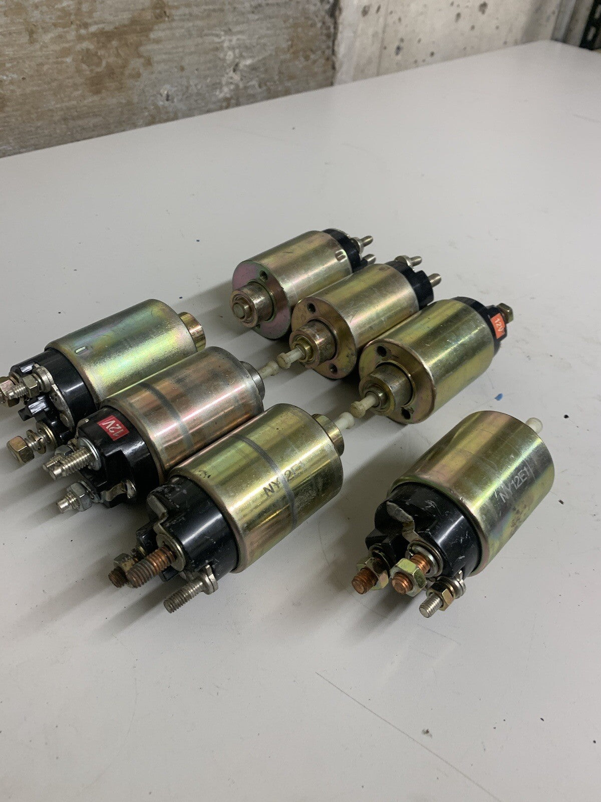 7 Pack of 12V Starter Solenoids NY12E1