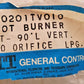 4 Qty. of ITT Pilot Burners Port 90°L .010 Orifice LPG Gas 26C0201TV0I0 (4 Qty)