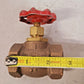 United Brass Works 1" Globe Valve 200 WOG