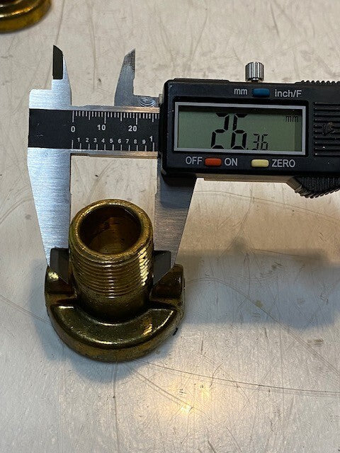 13 Quantity of 90 Degree Tee Adapters 26mm Thread 17mm ID 47mm OD (13 Quantity)