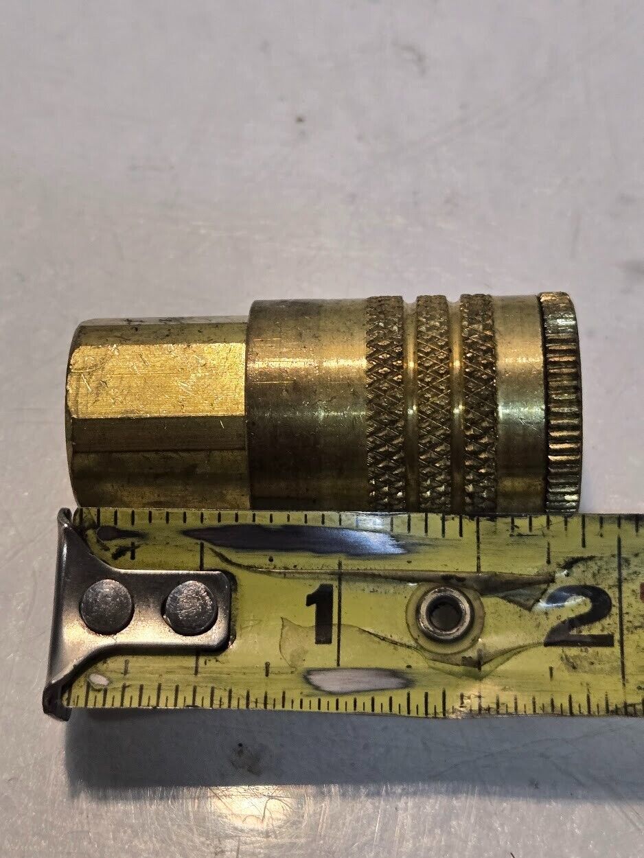 5 Quantity of 1/4" Quick Connect Couplings 1/4" FPT 19mm Hex (5 Quantity)