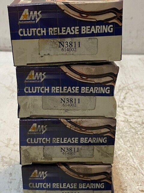 4 Quantity of AMS Clutch Release Bearings 614002 | N3811 | BCA JD-01576 (4 Qty)